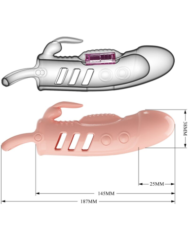 PRETTY LOVE - SLOANE FUNDA PENE RABBIT NATURAL
