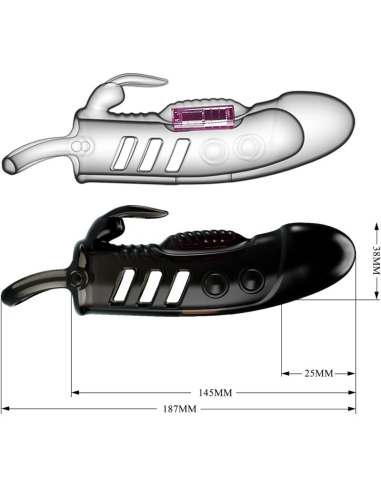 PRETTY LOVE - SLOANE FUNDA PENE RABBIT NEGRO