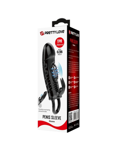 PRETTY LOVE - SLOANE FUNDA PENE RABBIT NEGRO