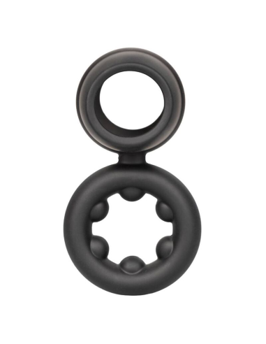 CALEXOTICS - ALPHA DUAL MAGNUM RING NEGRO