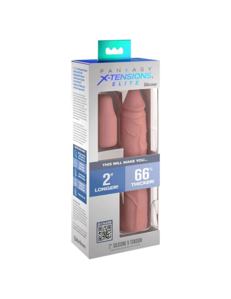 FANTASY X- TENSIONS - PIPEDREAMS SLEEVE 20,32 CM 5,00 CM INCH PLUG SKIN