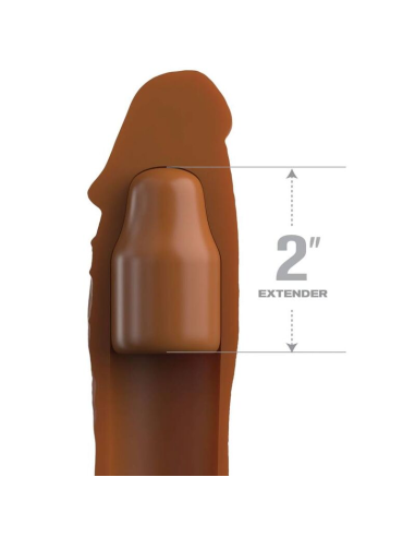 FANTASY X- TENSIONS - PIPEDREAMS SLEEVE 20,32 CM 5,00 CM INCH PLUG CARAMEL