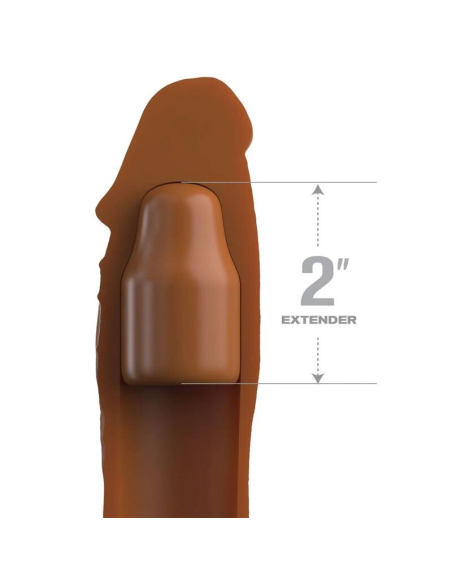 FANTASY X- TENSIONS - PIPEDREAMS SLEEVE 20,32 CM 5,00 CM INCH PLUG CARAMEL