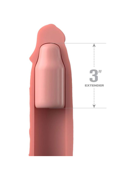 FANTASY X- TENSIONS - PIPEDREAMS SLEEVE 22,86 CM 7,62 CM PLUG SKIN