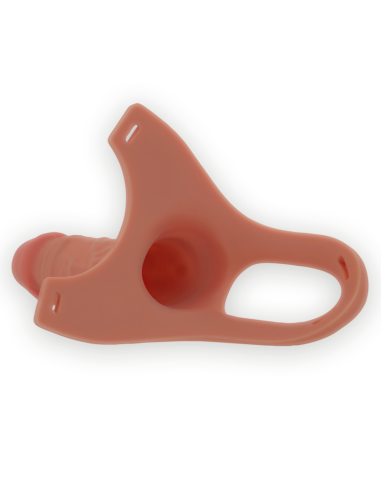 INTENSE - ARNÉS HUECO CON DILDO SILICONA 16 X 3.5 CM