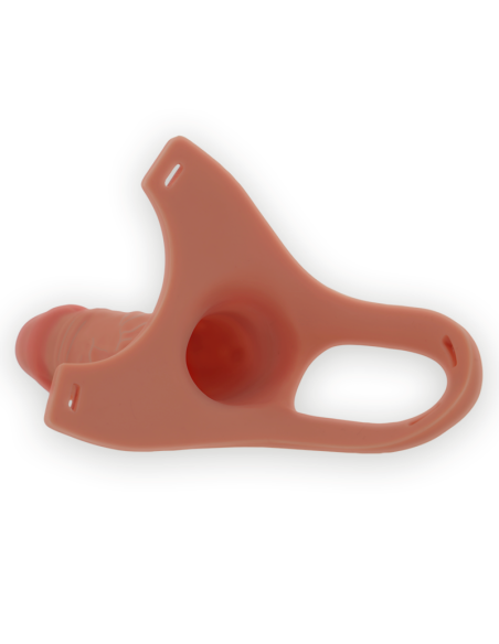 INTENSE - ARNÉS HUECO CON DILDO SILICONA 16 X 3.5 CM