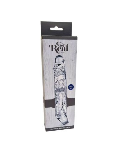 GET REAL - EXTENSION EXTRALARGO 22,5 CM TRANSPARENTE