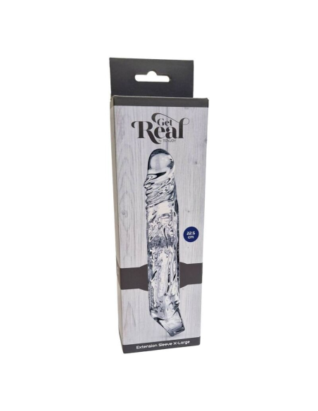 GET REAL - EXTENSION EXTRALARGO 22,5 CM TRANSPARENTE