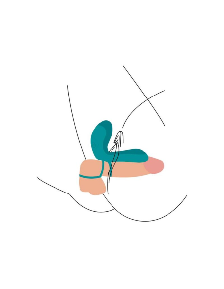 XOCOON - ANILLO VIBRADOR PARA PAREJAS VERDE