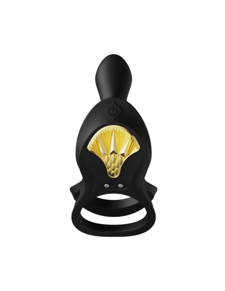 ZALO - BAYEK ANILLO VIBRADOR CONTROL REMOTO PAREJAS NEGRO