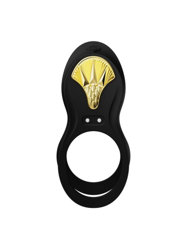 ZALO - BAYEK ANILLO VIBRADOR CONTROL REMOTO PAREJAS NEGRO