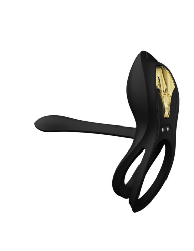 ZALO - BAYEK ANILLO VIBRADOR CONTROL REMOTO PAREJAS NEGRO