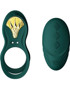 ZALO - BAYEK ANILLO VIBRADOR CONTROL REMOTO PAREJAS VERDE