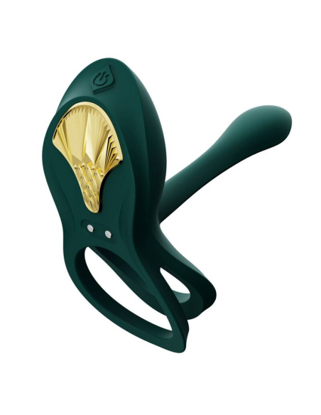 ZALO - BAYEK ANILLO VIBRADOR CONTROL REMOTO PAREJAS VERDE