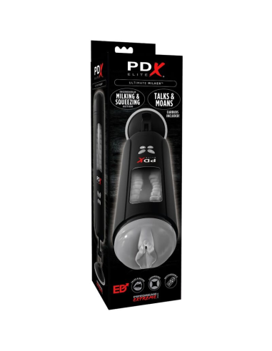 PDX ELITE - MASTURBADOR STROKER ULTIMATE MILKER VAGINA CON VOZ