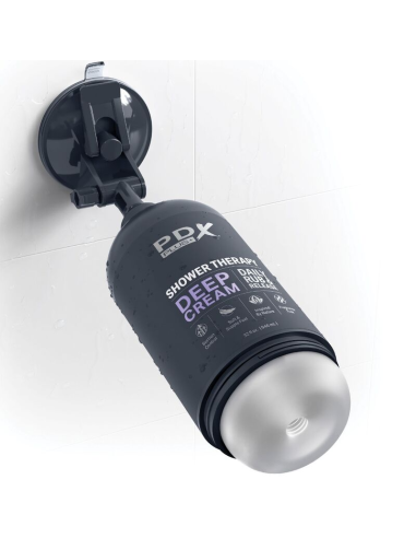 PDX PLUS - MASTURBADOR STROKER DISEÑO DISCRETO DE BOTE CHAMPU DEEP CREAM