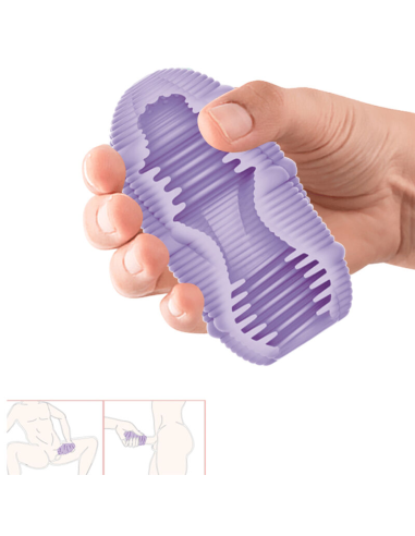 PRETTY LOVE - HUEVO MASTURBADOR SMOOTH STRIPES CUPID