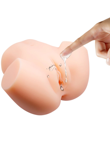 CRAZY BULL - VAGINA Y ANO REALÍSTICOS DOBLE VIBRACIÓN