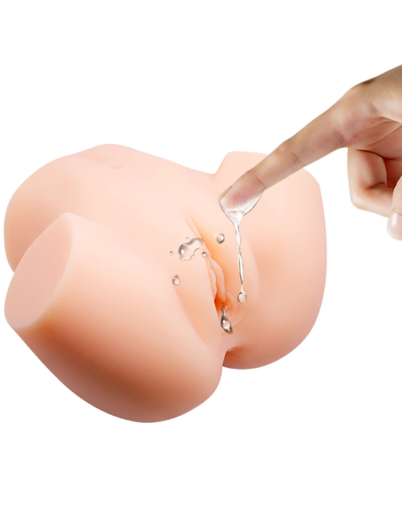 CRAZY BULL - VAGINA Y ANO REALÍSTICOS DOBLE VIBRACIÓN