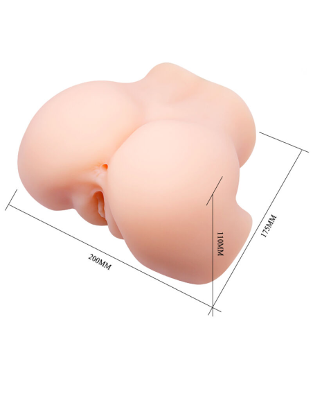 CRAZY BULL - VAGINA Y ANO REALÍSTICOS DOBLE VIBRACIÓN