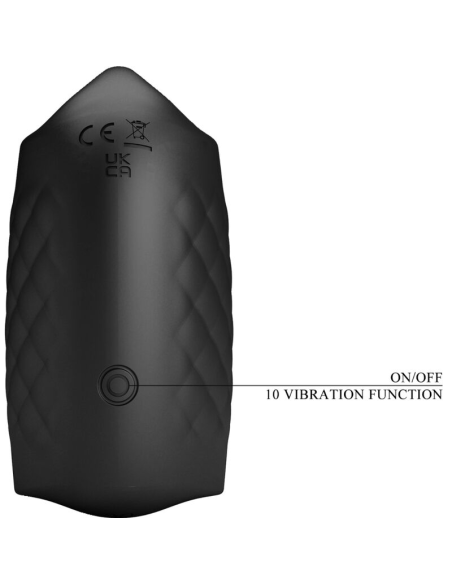 PRETTY LOVE - MASTURBADOR MANUAL PARA GLANDE VIBRADOR RECARGABLE