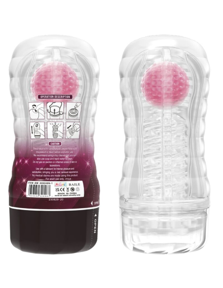 PRETTY LOVE - FUNDA MASTURBADORA ROSA