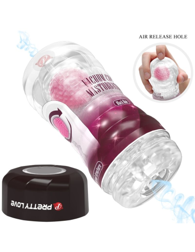 PRETTY LOVE - FUNDA MASTURBADORA ROSA