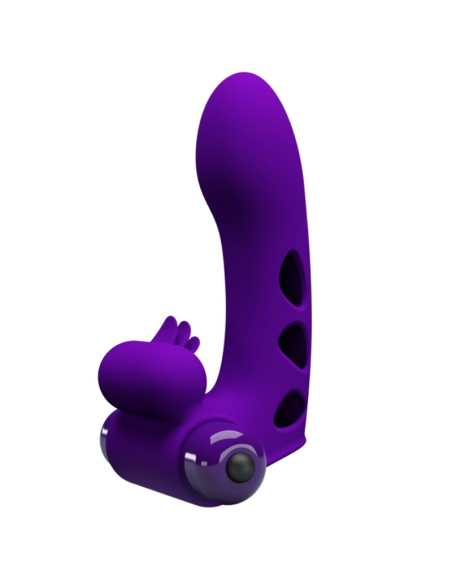 PRETTY LOVE - ORLANDO FUNDA DE DEDO VIBRADOR MORADO