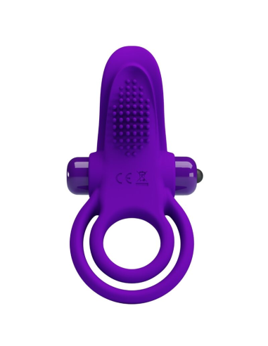 PRETTY LOVE - ANILLO VIBRADOR PARA PENE MORADO