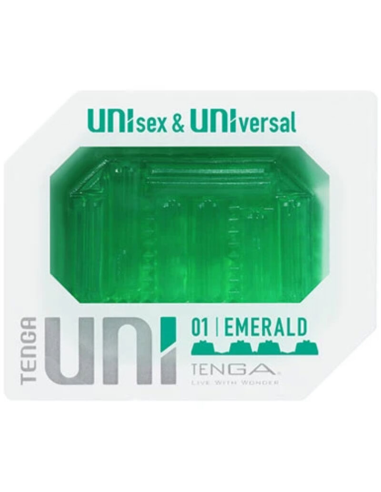 TENGA - UNI EMERALD MASTURBADOR DEDAL