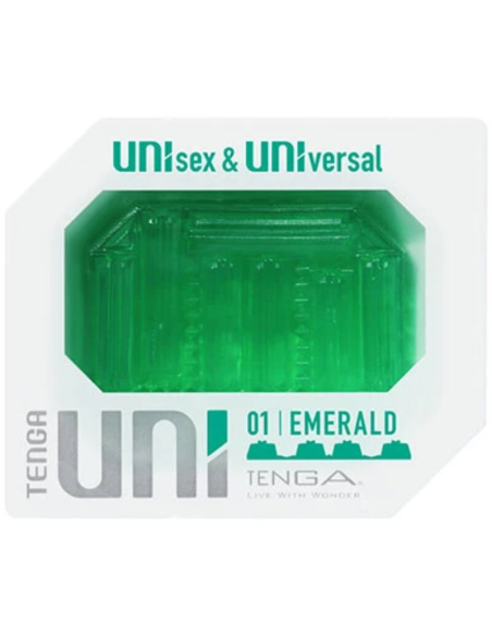 TENGA - UNI EMERALD MASTURBADOR DEDAL