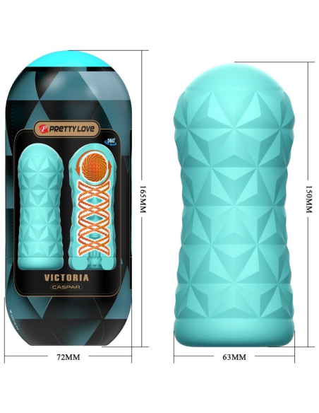 PRETTY LOVE - MASTURBADOR VICTORIA CASPAR VERDE AGUA