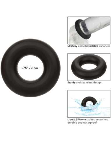 CALEXOTICS - ALPHA ANILLO PROLONG MEDIO NEGRO