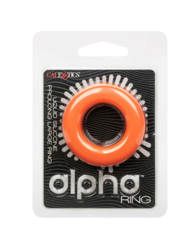 CALEXOTICS - ALPHA ANILLO PROLONG GRANDE NARANJA