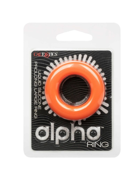 CALEXOTICS - ALPHA ANILLO PROLONG GRANDE NARANJA