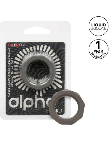 CALEXOTICS - ALPHA ANILLO PROLONG PRISMTICO GRIS
