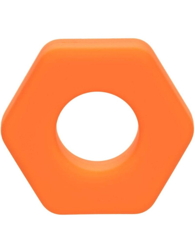 CALEXOTICS - ALPHA ANILLO PROLONG SEXGONO NARANJA