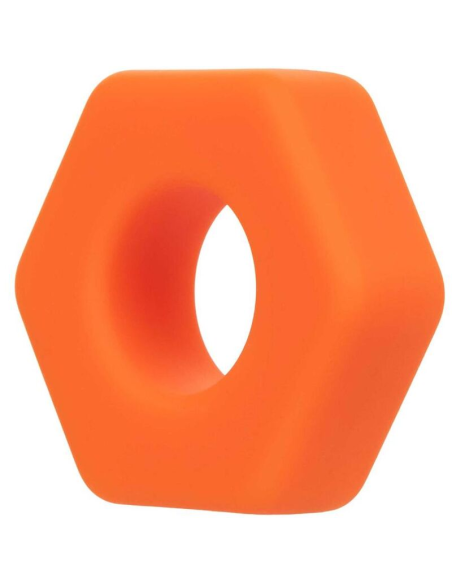 CALEXOTICS - ALPHA ANILLO PROLONG SEXGONO NARANJA