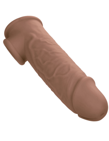 CALEXOTICS - PERFORMANCE MAXX EXTENSIÓN REALISTA 7 PIEL MORENO