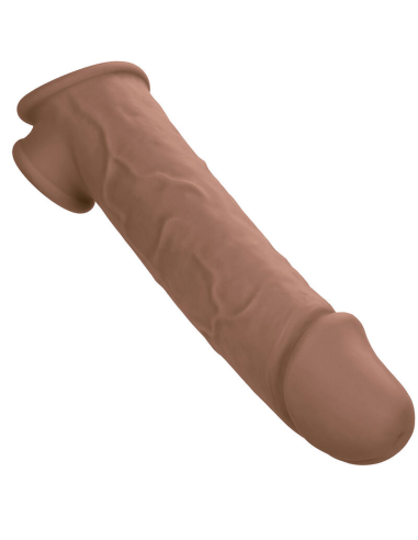 CALEXOTICS - PERFORMANCE MAXX EXTENSIÓN REALISTA 8 PIEL MORENO