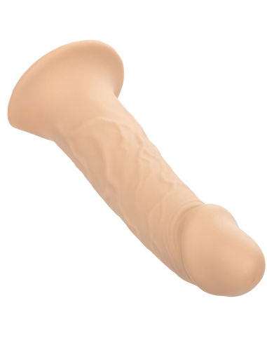 CALEXOTICS - PERFORMANCE MAXX EXTENSIÓN REALISTA CON ARNÉS PIEL CLARO