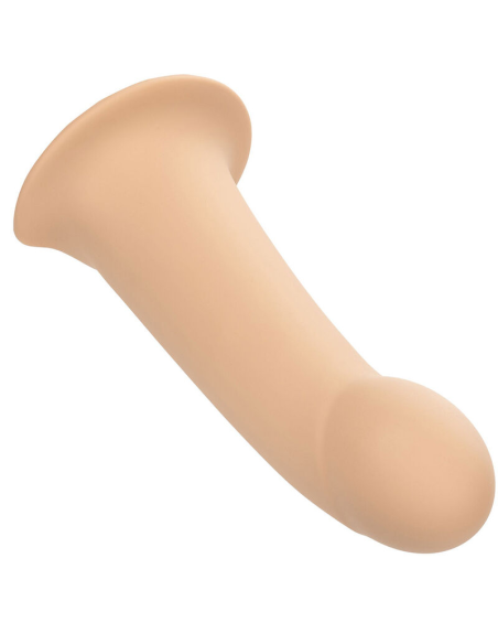 CALEXOTICS - PERFORMANCE MAXX EXTENSIÓN CON ARNÉS PIEL CLARO