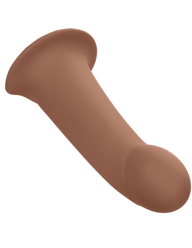 CALEXOTICS - PERFORMANCE MAXX EXTENSIÓN CON ARNÉS PIEL MORENO