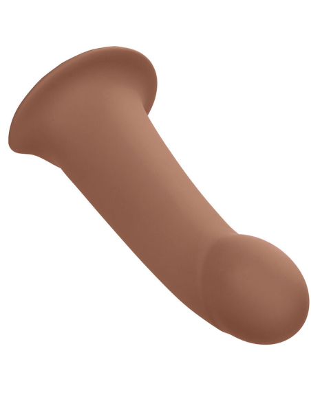 CALEXOTICS - PERFORMANCE MAXX EXTENSIÓN CON ARNÉS PIEL MORENO