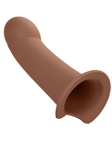 CALEXOTICS - PERFORMANCE MAXX EXTENSIÓN CON ARNÉS PIEL MORENO