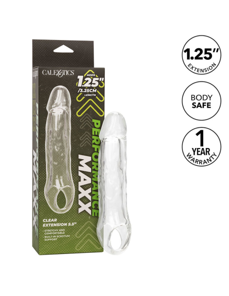 CALEXOTICS - PERFORMANCE MAXX EXTENSIÓN CLARA 5,5 TRANSPARENTE