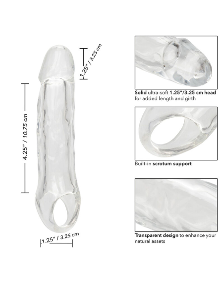 CALEXOTICS - PERFORMANCE MAXX EXTENSIÓN CLARA 5,5 TRANSPARENTE