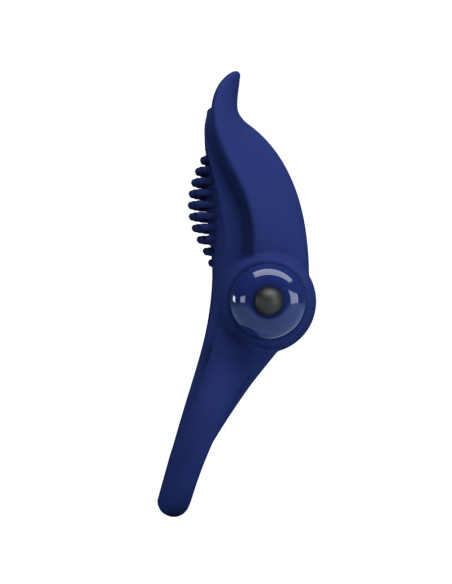 PRETTY LOVE - BRONSON DOBLE ANILLO CON VIBRACIÓN AZUL