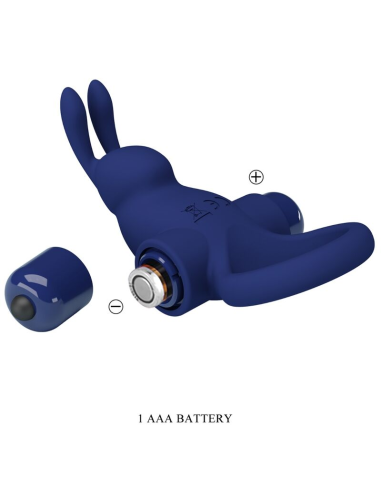 PRETTY LOVE - JIRO ANILLO RABBIT CON VIBRACIÓN AZUL