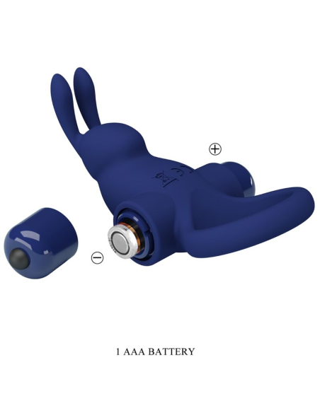 PRETTY LOVE - JIRO ANILLO RABBIT CON VIBRACIÓN AZUL